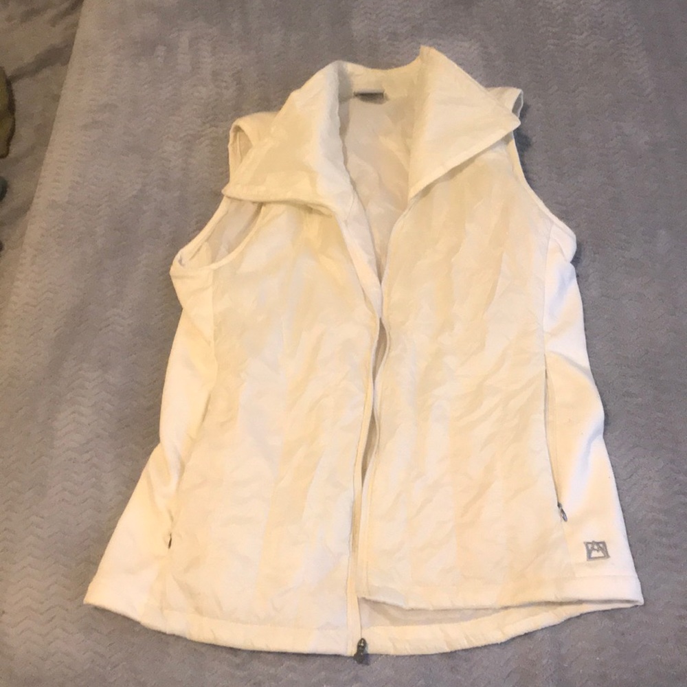 White/cream vest